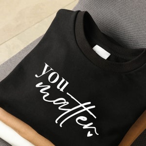 You Matter Svg, Png, Self Love Svg, Positive Sprüche Svg, You Are Enough Svg, Inspirational SVG, Self Care, Mental Health, Cricut