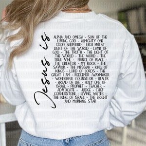 Jesus is Svg, Svg Jesus, Jesus Svgs, God is Greater, Bible Quote Svg, The Names of God Svg, Gods Name, Faith Svg, Religious Svg, Christian