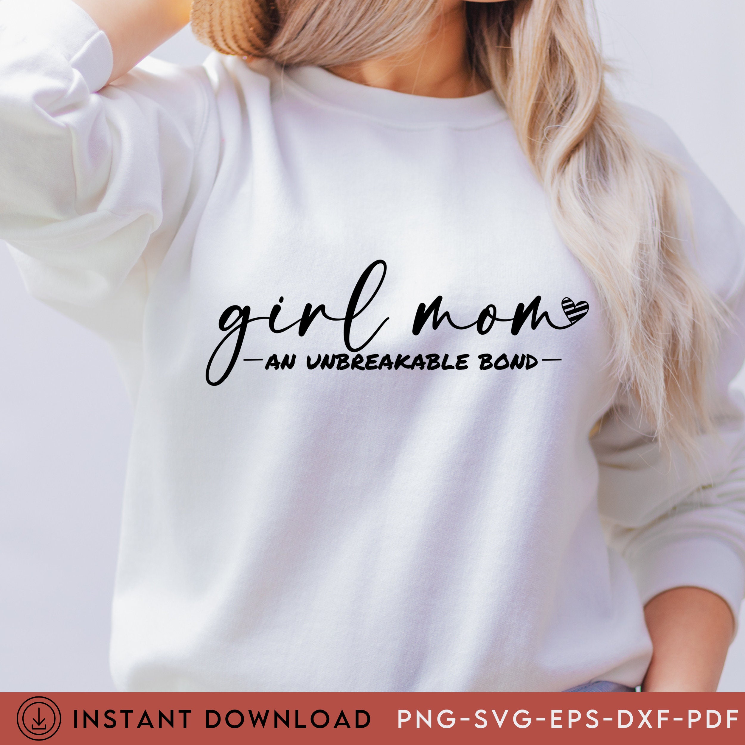 Girl Mom Svg Pdf Png Eps Mamas Girl Svg Mama Svg Mom Svg Etsy