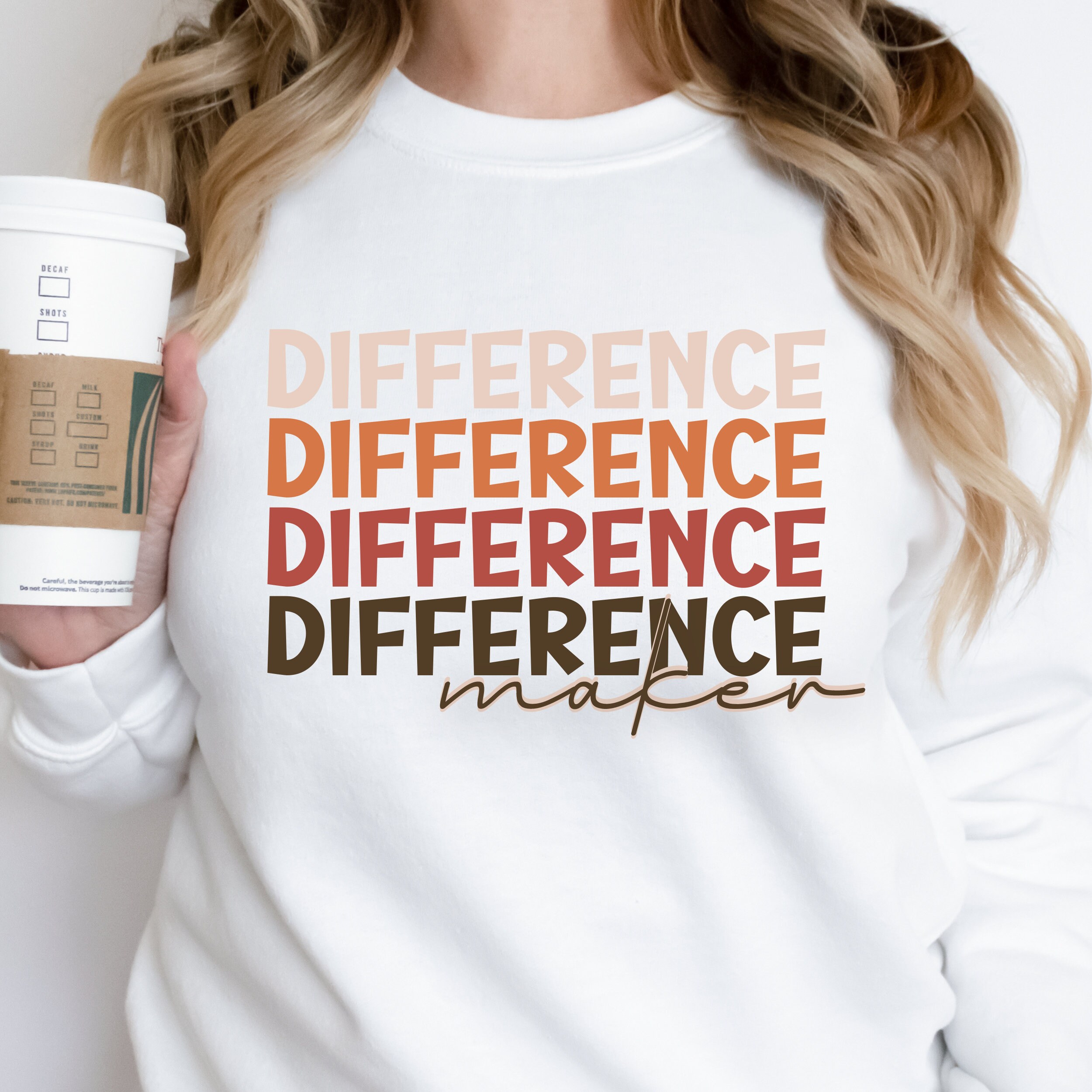 Diff Svg Difference Maker Teacher SVG, Back to School Design (digital Download ...