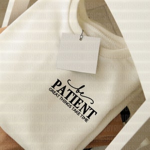 Soyez patient SVG, Les bonnes choses arrivent à ceux qui attendent, Citation de patience, Continuez, Santé mentale, Bien-être, Best-seller, Girl boss Svg, DFX