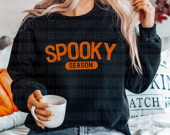 Spooky Season SVG PNG: Fall Bucket List, Halloween (Digital Download)