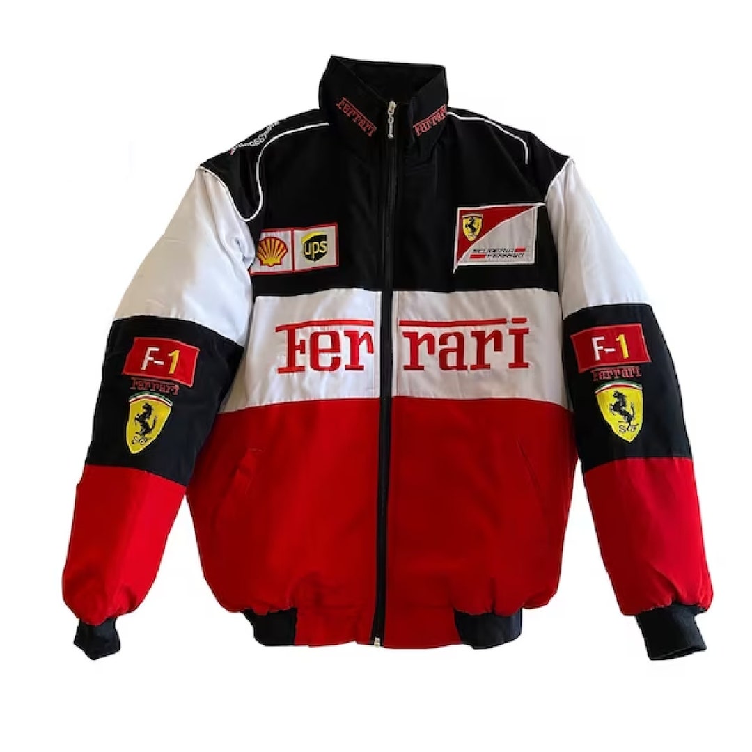 Nascar Jacket Ferrari Vintage Racing Jacket 90s Ferrari Jacket - Etsy