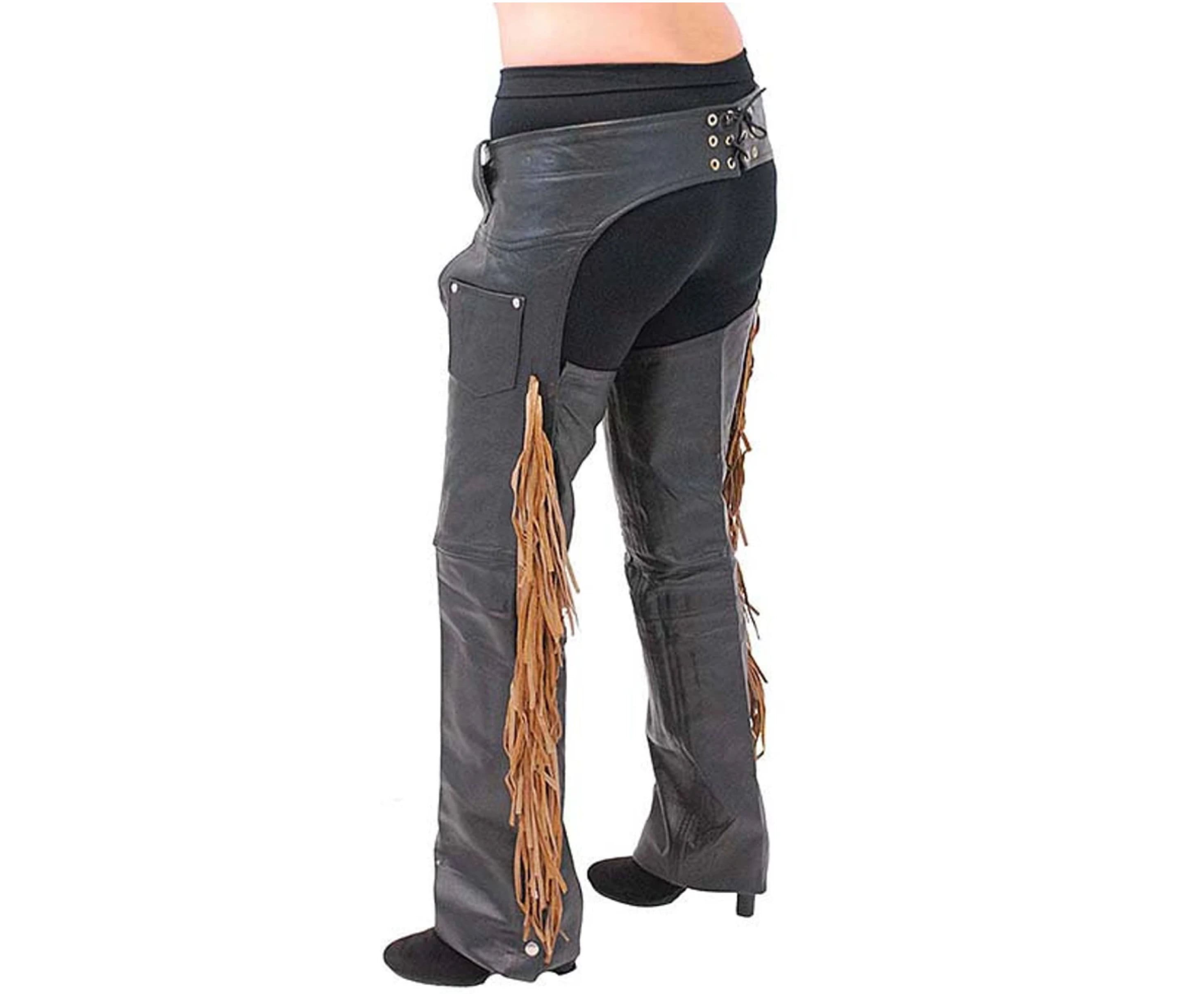chaps with fringe