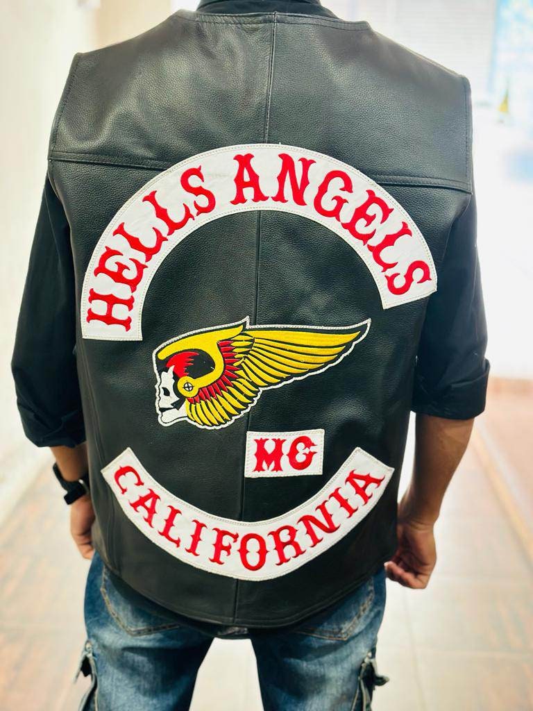 Gilet Hell's Angels gilet pour homme gilet de moto - Etsy Canada