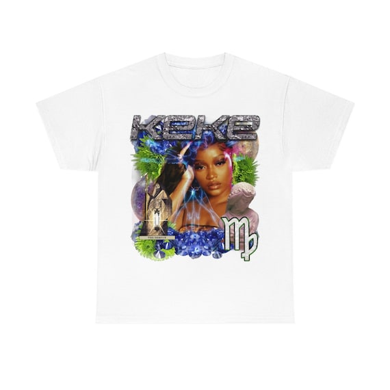Keke Palmer Unisex T Shirt Vintage Zodiac Astrology Tee Virgo Etsy