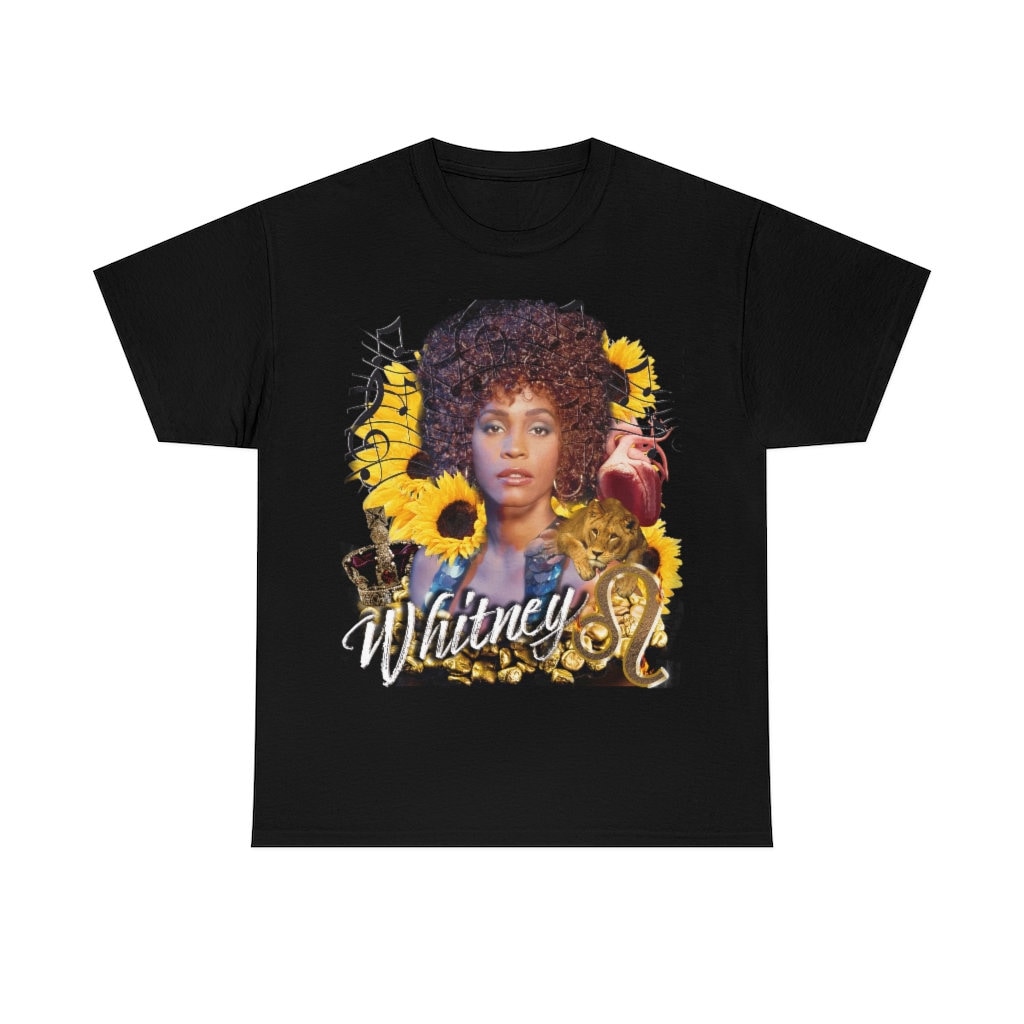 Discover Whitney Houston Sternzeichen Astrologie Leo T-Shirt