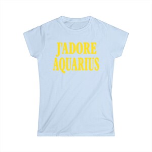 T-shirt amour Verseau