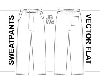 Sweatpants Blank Streetwear Mock up Template - Etsy