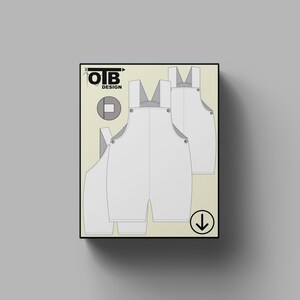 OTB klassieke koersbroek overall Vector platte technische tekening illustratie klassieke blanco schets mock-up sjabloonontwerp Tech Pack Cad