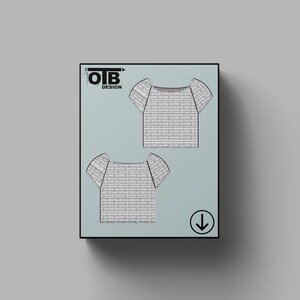 Ilustración de dibujo técnico plano vectorial de top fruncido con hombros descubiertos, boceto clásico en blanco, plantilla de maqueta, diseño de paquete técnico CAD