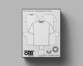 Slim Fit T-shirt Vector Flat Technical Drawing Illustration Short Sleeve Blank Streetwear Mock-up Template Design Tech Pack Editable
