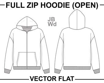 Blank Zip up Hoodie - Etsy