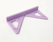 Corner Mitre Tool Trimming Jig for Paper Crafting in Pastel Purple