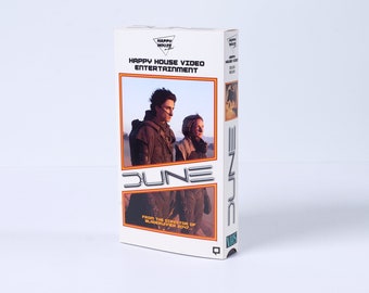 Dune 2021 VHS Slipcover