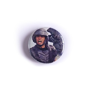 Starship Troopers 1997 Pinback Button, Starship Troopers Button, Starship Troopers Pin, 90s Movie Button, Scifi Button