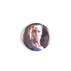 Commando 1985 Pinback Button, Arnold Schwarzenegger Pin, Arnold Schwarzenegger Magnet, Arnold Schwarzenegger Button, 80s Movie Pin