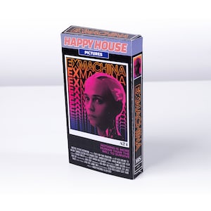 Ex Machina (2014) VHS Slipcover
