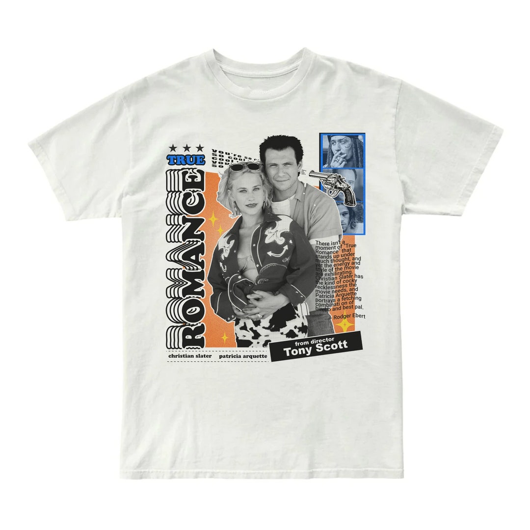 True Romance 1993 T-shirt, Quentin Tarantino T Shirt, 90s Movie