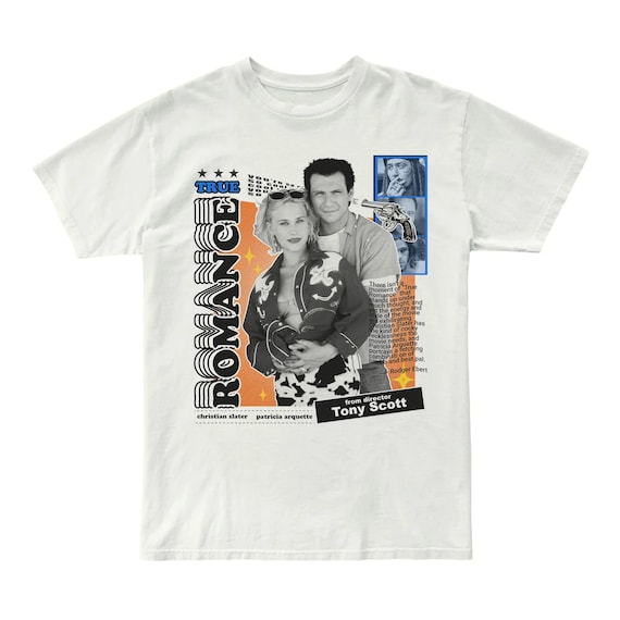 True Romance 1993 T-Shirt, Quentin Tarantino T Shirt, 90s Movie Shirt, Christian Slater Graphic T, Cult Movie Apparel