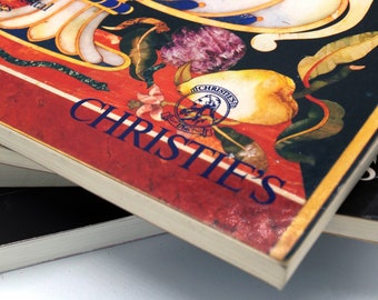 Bundle of 5 Vintage Auction Catalogues (Christie's, By Dealers) 1990's