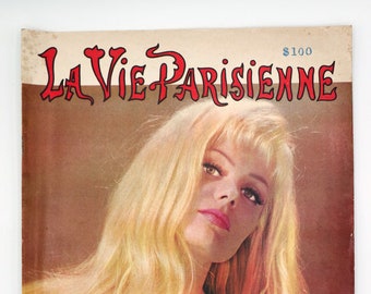 1969 La Vie Parisienne Magazine No. 221 Mai 1969 Vintage Pin Up Magazine
