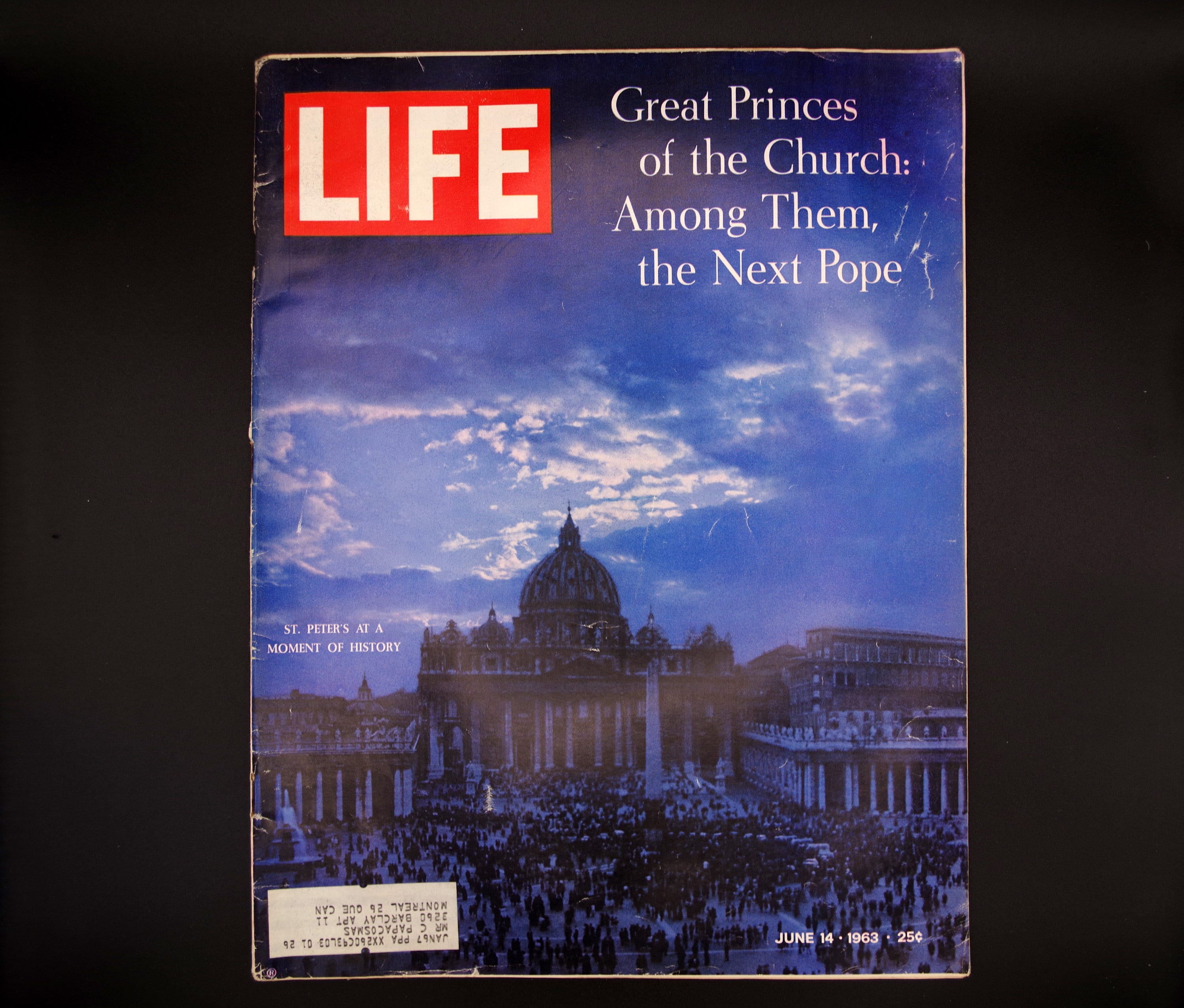 1963 Rivista LIFE 14 giugno Numero Grandi Principi della Chiesa. - Etsy Italia