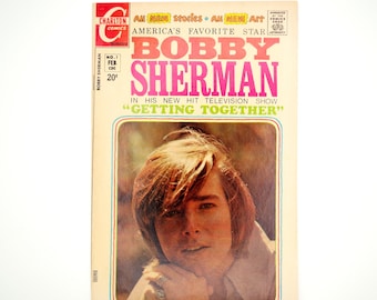 1972 Bobby Sherman No. 1 Comic Book "Getting Together" Photo Cover