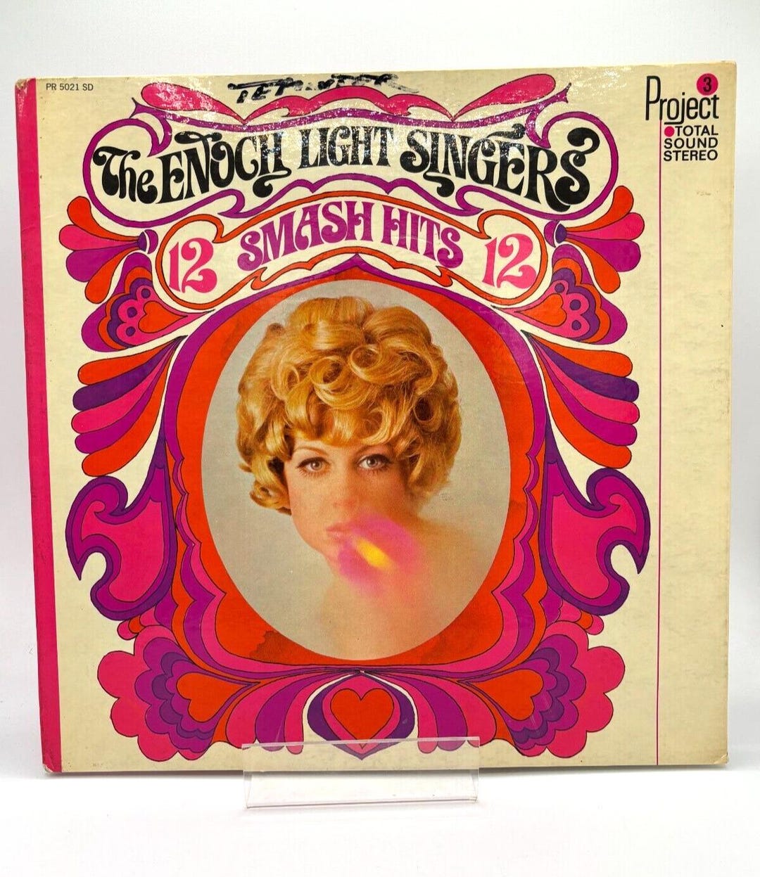 Light' Singer Book 1968 Enoch Light Singers 12 Smash Hits PROJECT 3 Total Sound Lp Vinyl ...