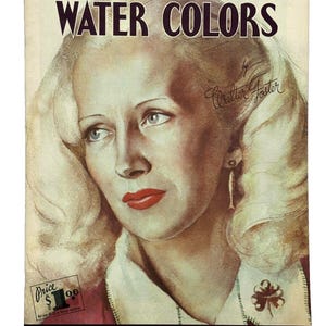 How To Do Water Colors Walter Foster #5 Vintage Painting Art Instructional Book