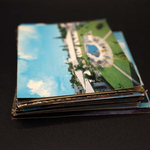 1960's 40 vintage Cartes postales mixtes Nature, Hôtels, Paysages