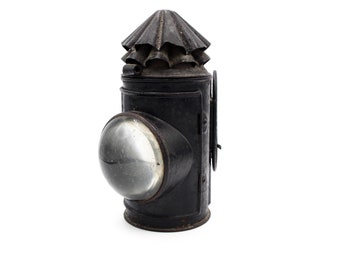Antique Victorian Police Detective Watchmen Candle Lantern