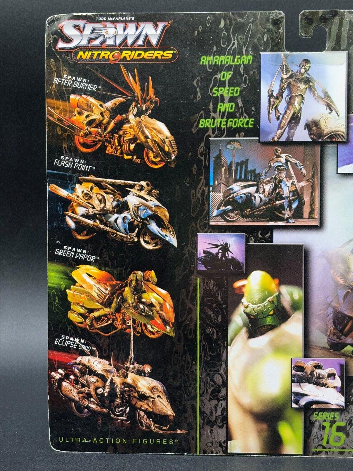 Vintage Sealed 1999 Spawn Series 16 NITRO RIDERS 
