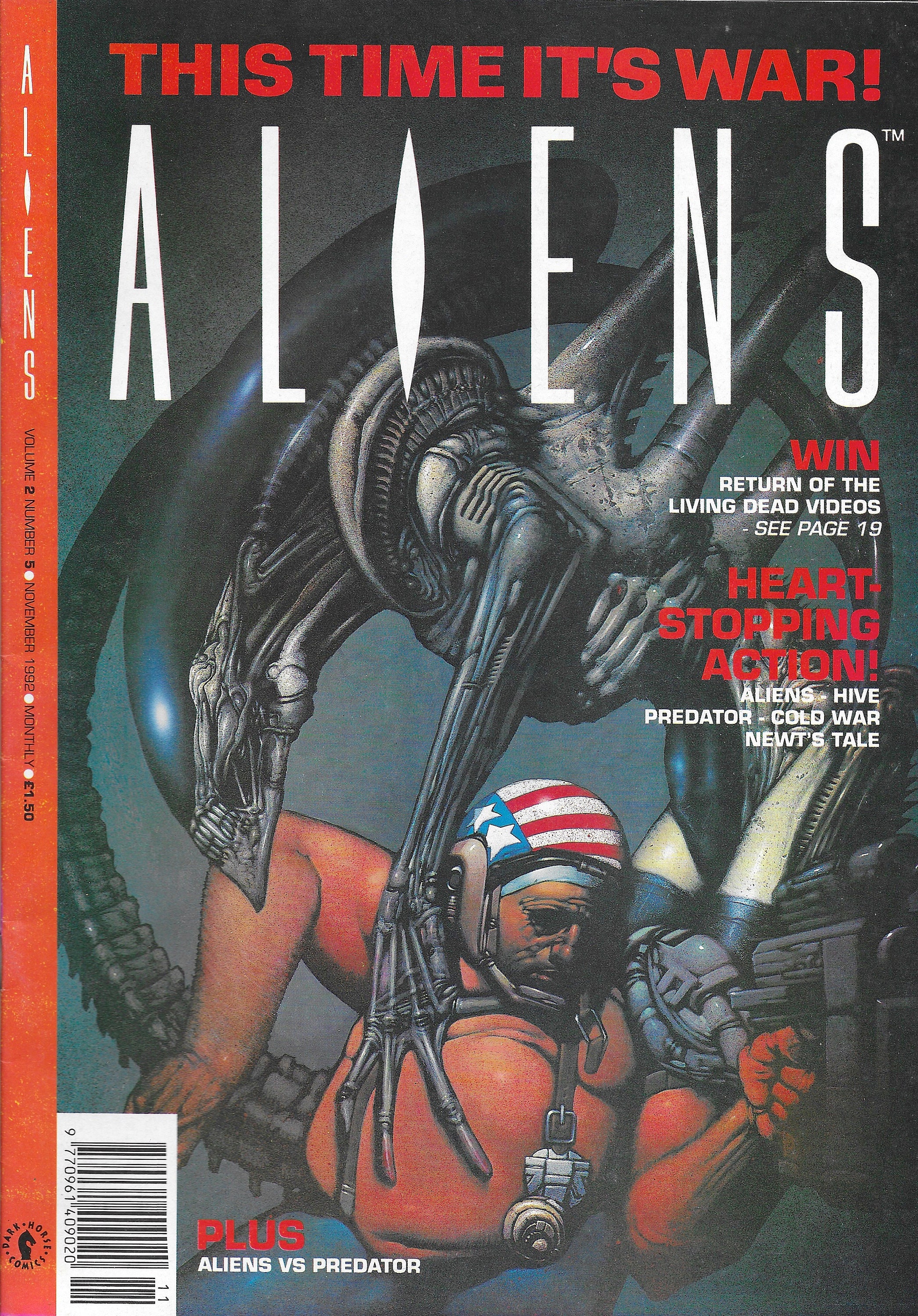 Aliens vs. Predator (1990) comic books