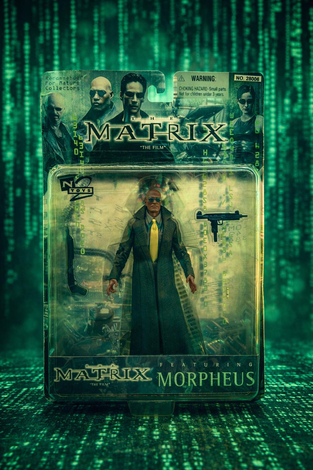 Morpheus Action Figure the Matrix 1999 N2 Toys Sealed Movie