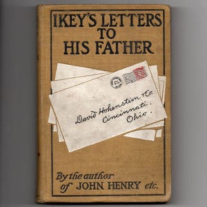 Cartas de Ikey a su padre, 1907, de George V. Hobart, libro de tapa dura