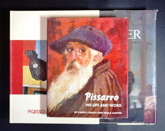 3 Art Books Bundle (Pissarro, Picasso, Winslow Homer)