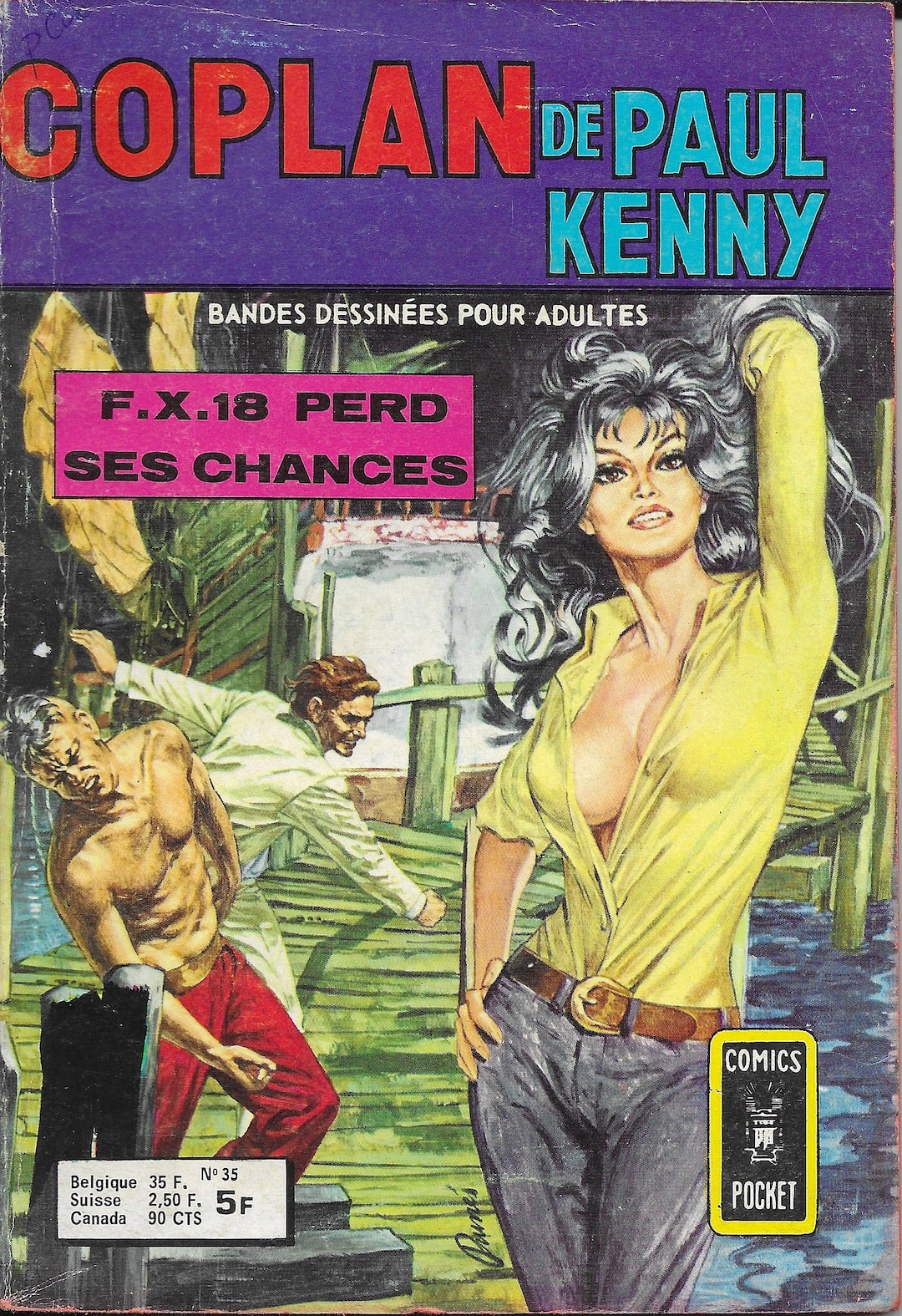 Bande Dessinée érotique Pour Adultes - Comics Franco-belge En Anglais, Collection Spéciale