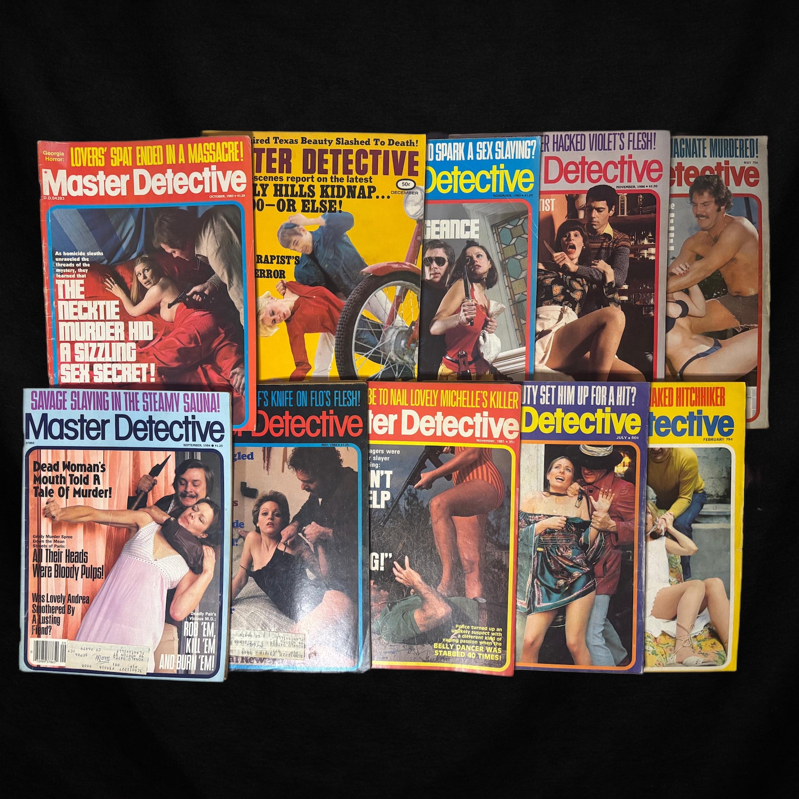 Vintage Master Detective True Crime Magazines 1970s–1980s Choose One ...