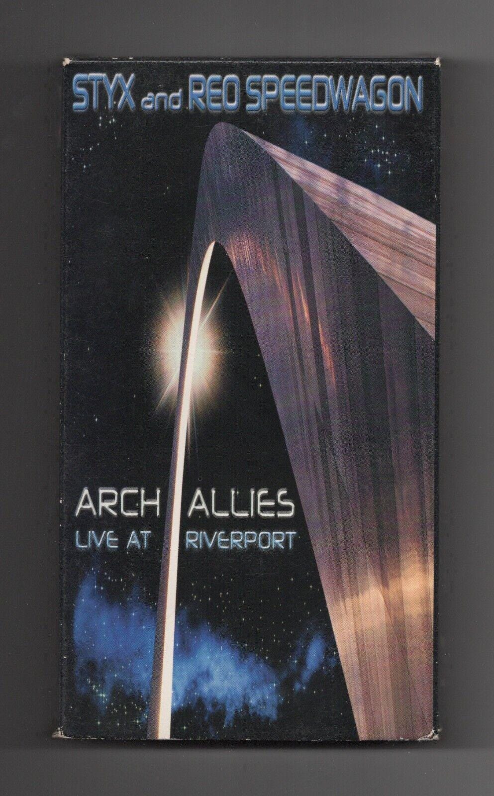 (未使用･未開封品)Styx And Reo Speedwagon - Arch Allies: Live at Riverport (VHS) Styx and REO Speedwagon: Arch Allies - Live at Riverport
