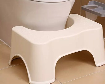 Toilet Squat Bathroom Bench Stool Health Tool Pelvic Floor Health IBS Hip Lowback Health