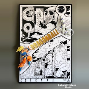 3d three-dimensional dragon ball hand-made decorative painting