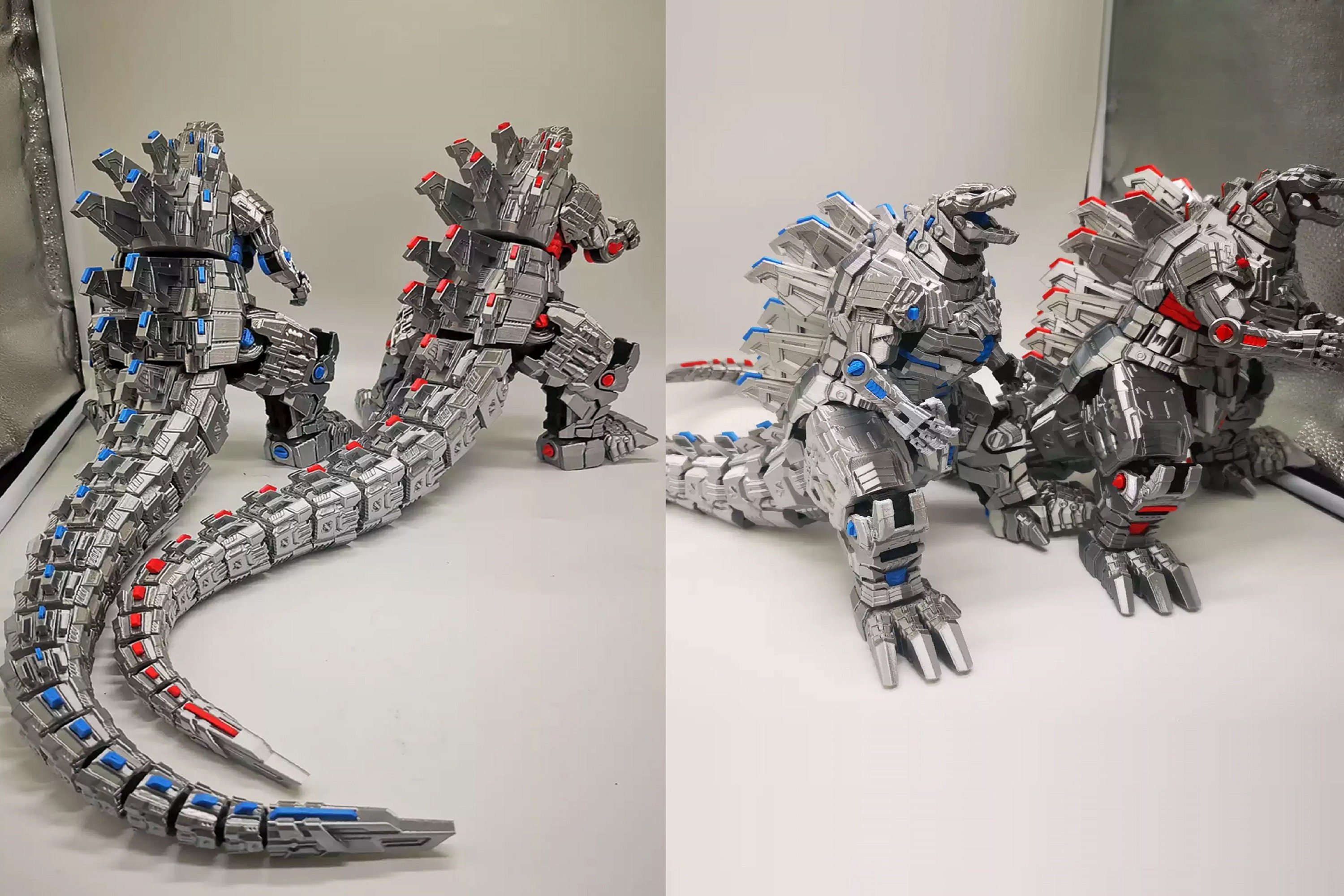 Mechanical Godzilla Print Standard Edition Etsy