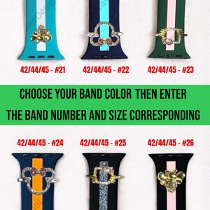 Charm Watch Band: Silicone Band Series 1-11 & SE zdjęcie 5