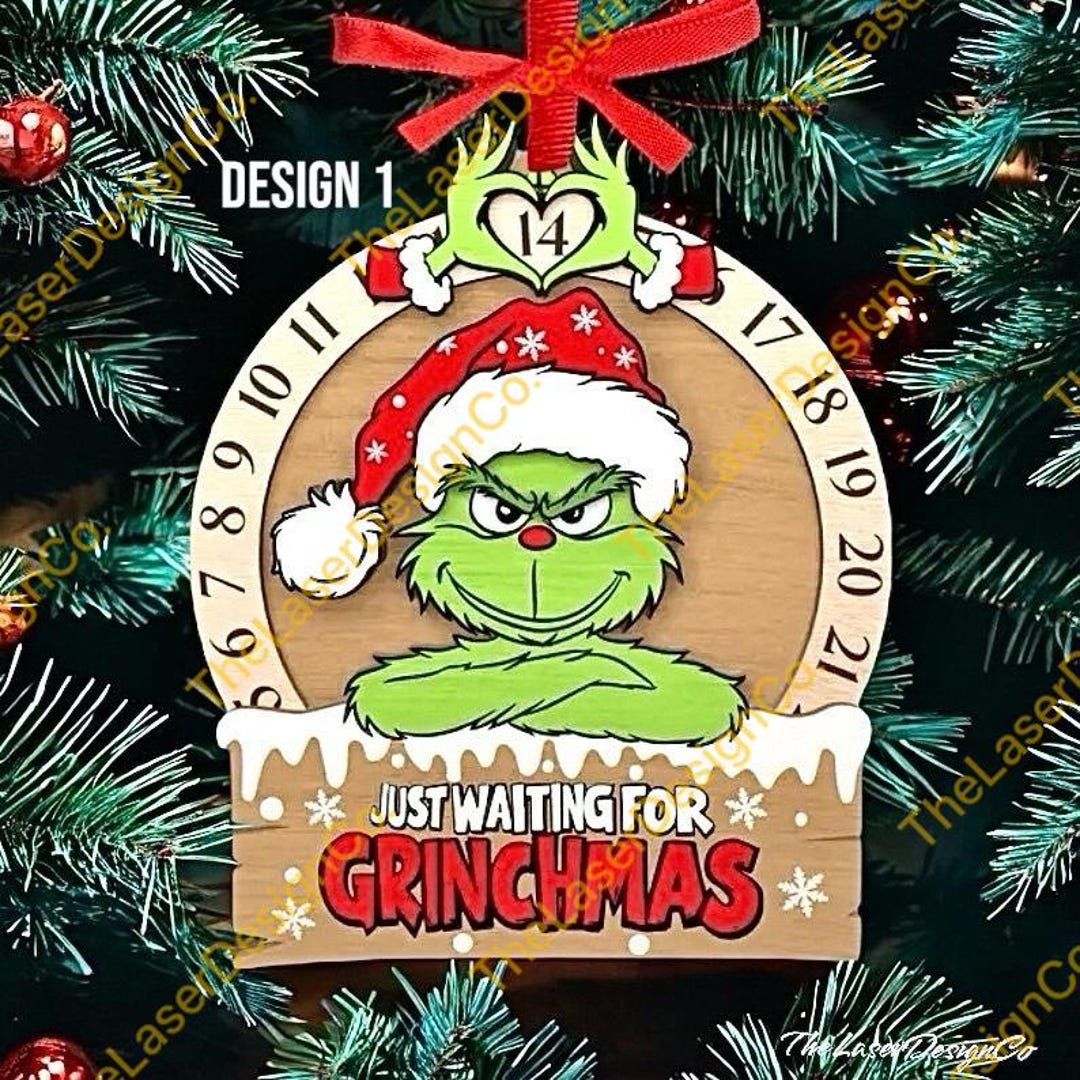 2024 Grinch Christmas Calendar Christmas Countdown Calendar Christmas