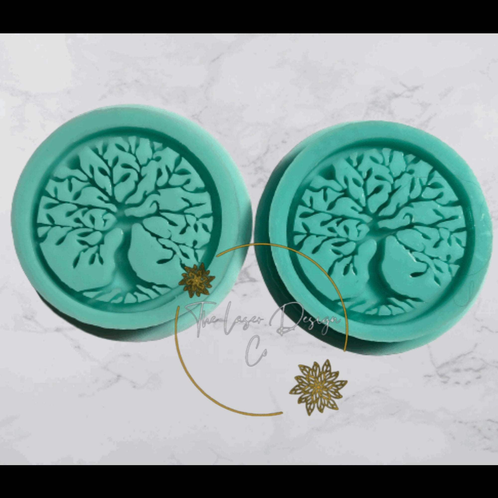 Tree of Life Mold for Wall Decoration Crystal Epoxy Resin Mold