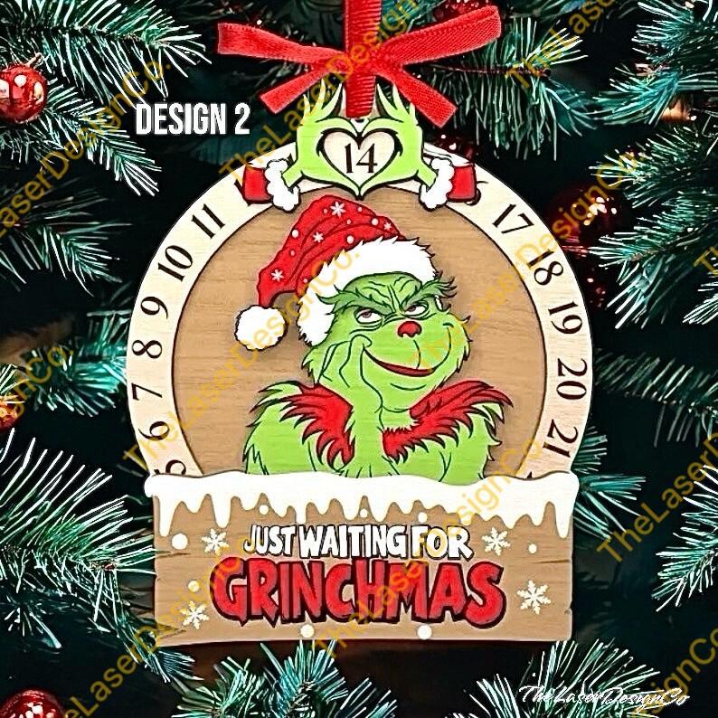 2024 Grinch Christmas Calendar Christmas Countdown Calendar Christmas