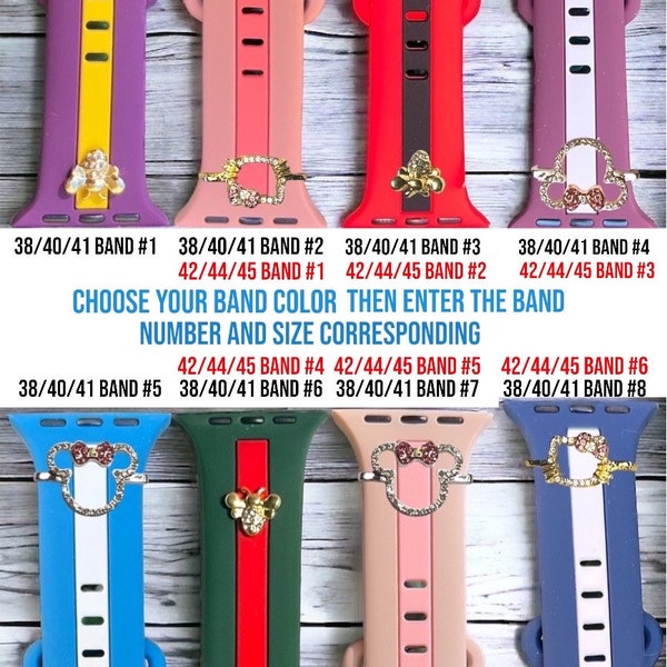 Apple Watch Band | Band With Charm | Series 1,2,3,4,5,6,7,8,9 SE