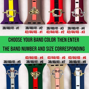 Watch Band | Band With Charm | compatible with Series 1,2,3,4,5,6,7,8,9 SE