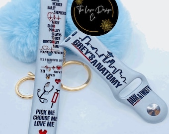 Greys Anatomy Watch Band | Watch Band  | compatible with Series 1,2,3,4,5,6,7,8,9 SE, Ultra 2 | Engraved Bands